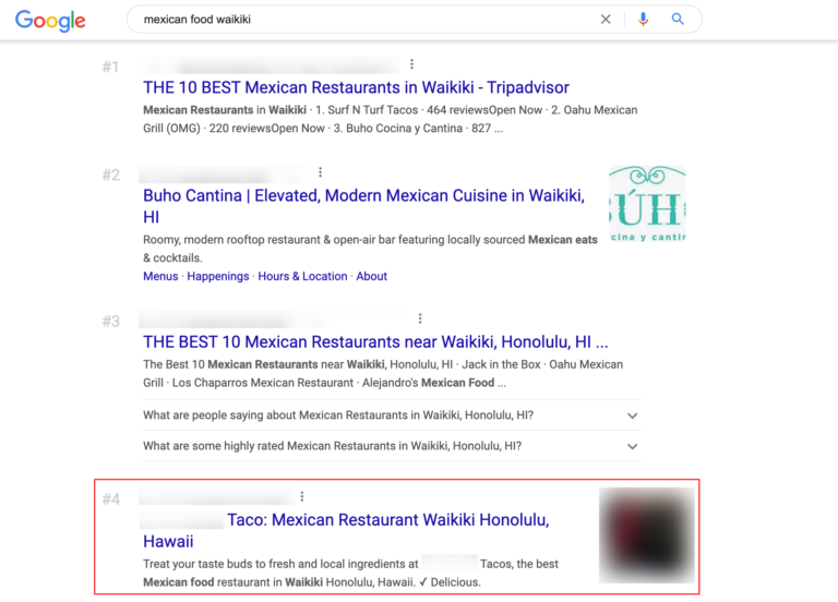 SEO - Case Study